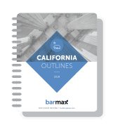 California Outlines Notebook