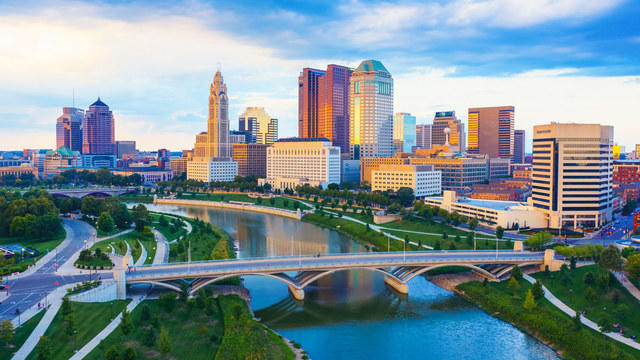 View of Columbus Georgia