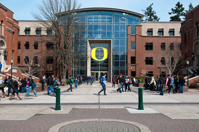 University of Oregon campus building
