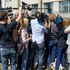 media waiting for a statement